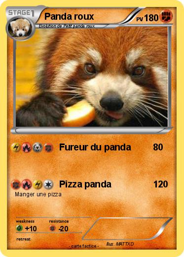 Pokemon Panda roux