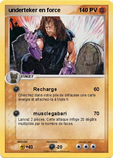 Pokemon underteker en force