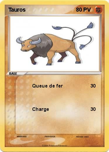 Pokemon Tauros
