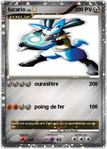 Pokemon lucario