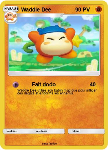 Pokemon Waddle Dee