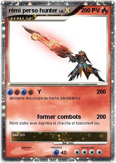 Pokemon rémi perso hunter