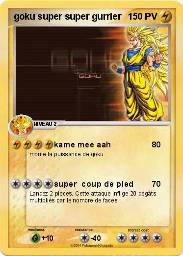Pokemon goku super super gurrier