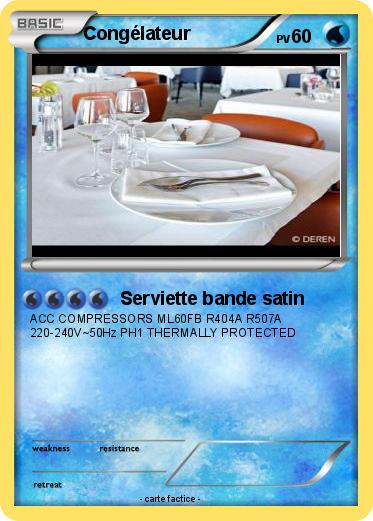 Pokemon Congélateur