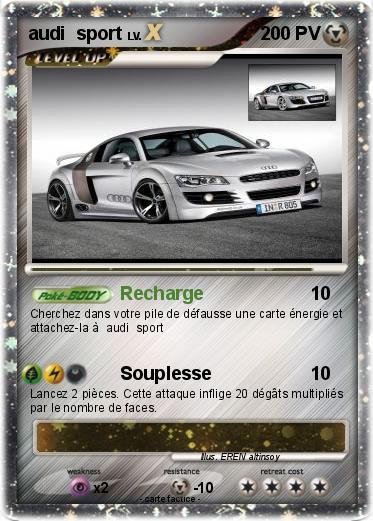 Pokemon audi  sport