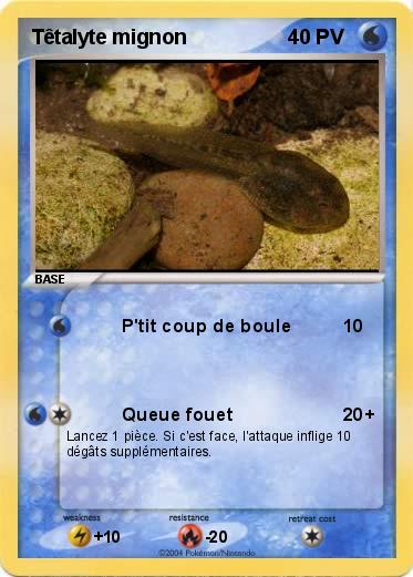 Pokemon Têtalyte mignon