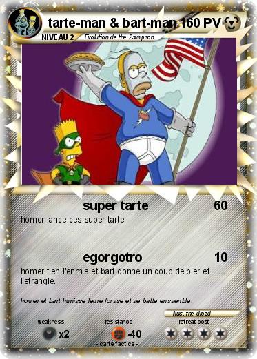 Pokemon tarte-man & bart-man