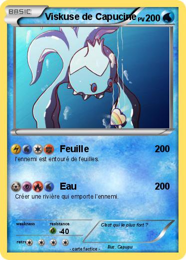 Pokemon Viskuse de Capucine
