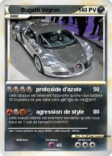 Pokemon Bugatti Veyron