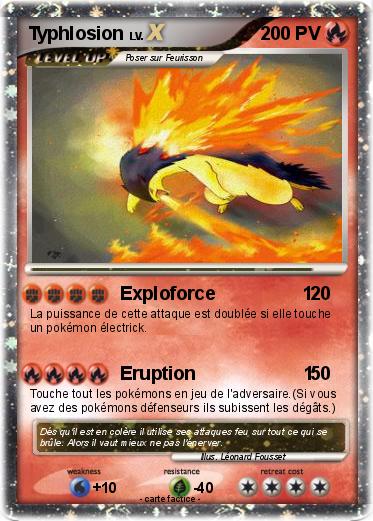 Pokemon Typhlosion