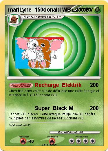 Pokemon mariLyne  150donald WB