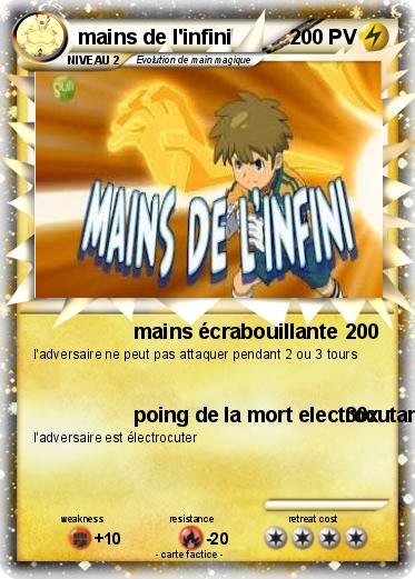 Pokemon mains de l'infini