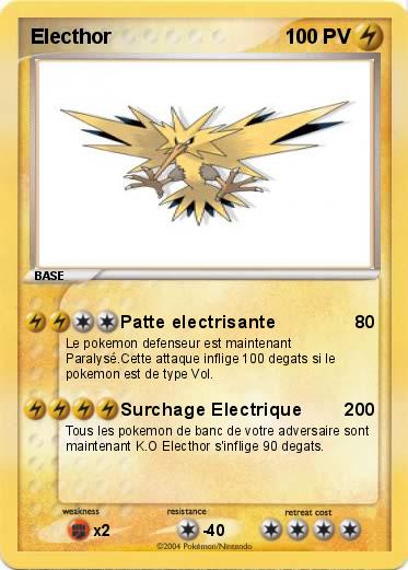 Pokemon Electhor