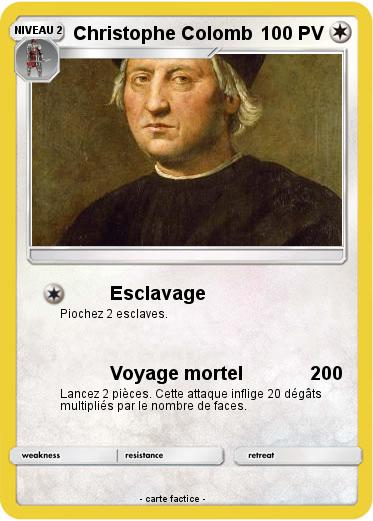Pokemon Christophe Colomb