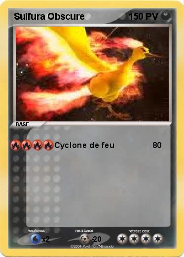 Pokemon Sulfura Obscure