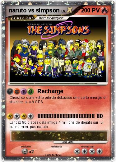 Pokemon naruto vs simpson