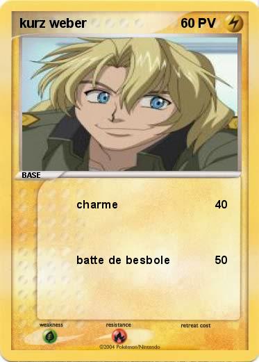 Pokemon kurz weber