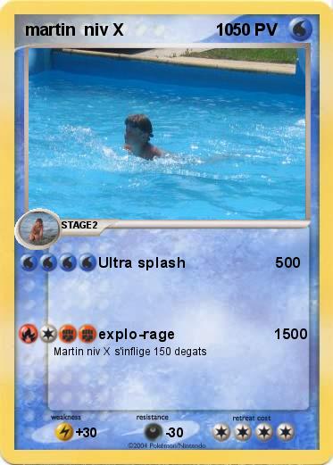 Pokemon martin  niv X                    10