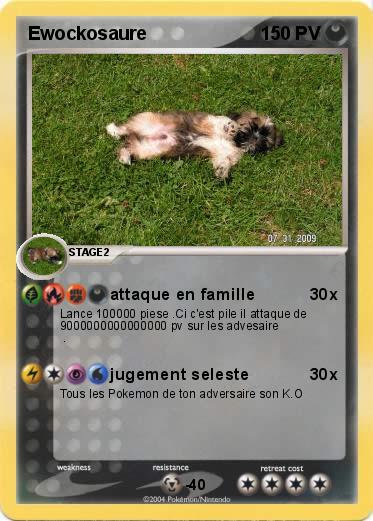 Pokemon Ewockosaure