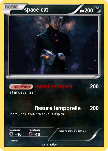 Pokemon space cat