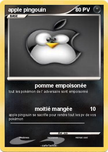 Pokemon apple pingouin