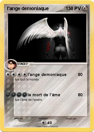 Pokemon l'ange demoniaque