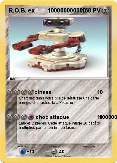 Pokemon R.O.B. ex        100000000000