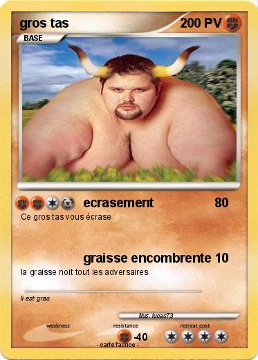 Pokemon gros tas