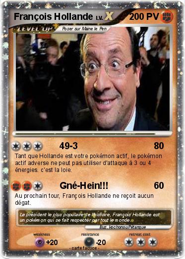 Pokemon François Hollande