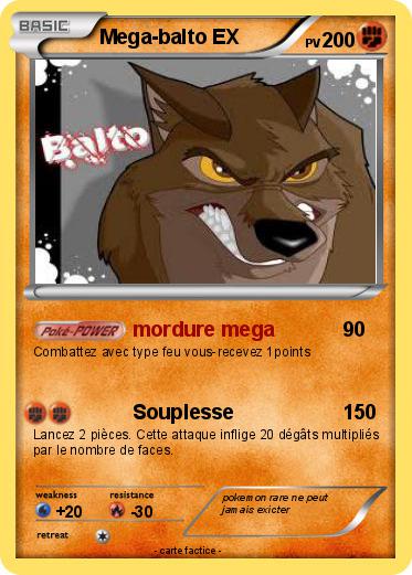 Pokemon Mega-balto EX