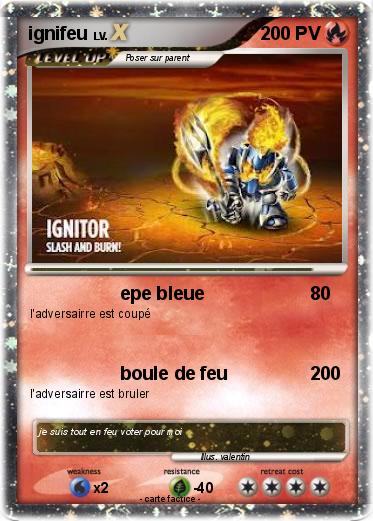Pokemon ignifeu