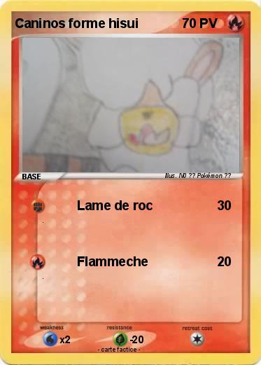 Pokemon Caninos forme hisui