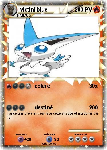 Pokemon victini blue