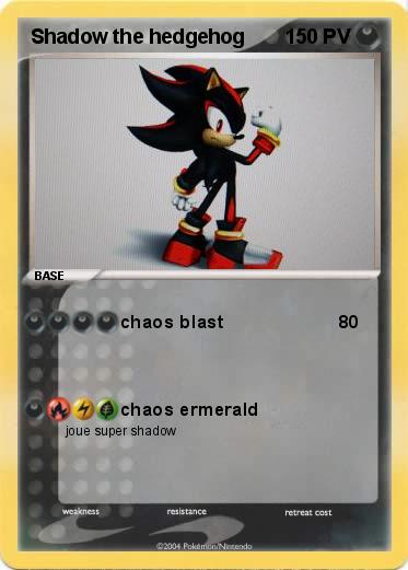 Pokemon Shadow the hedgehog