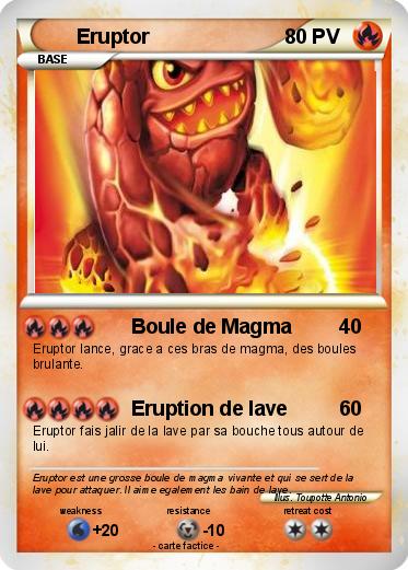 Pokemon Eruptor