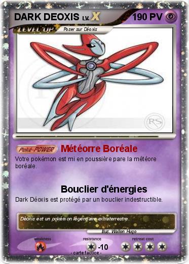 Pokemon DARK DEOXIS