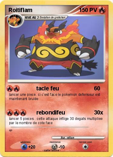 Pokemon Roitiflam