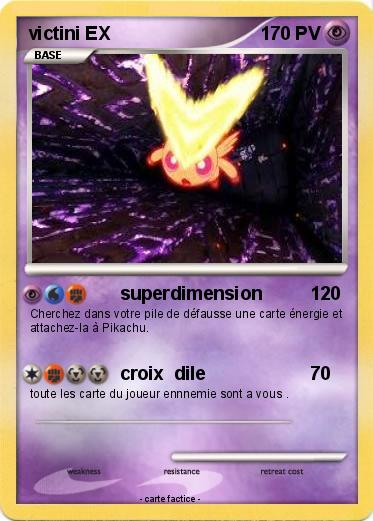 Pokemon victini EX
