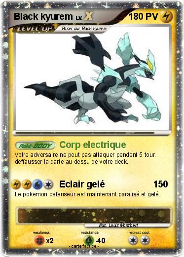 Pokemon Black kyurem