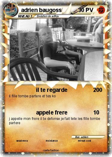 Pokemon adrien baugoss