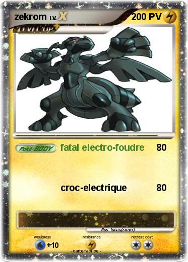 Pokemon zekrom