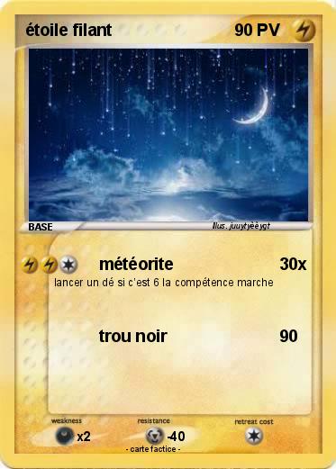 Pokemon étoile filant