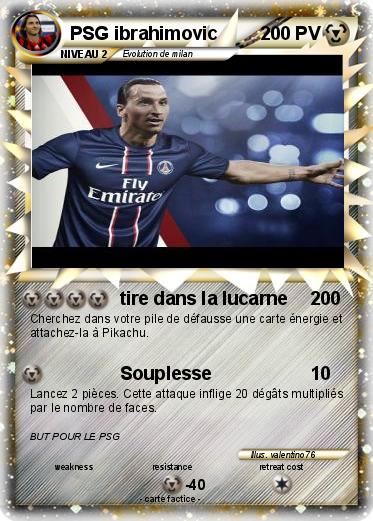 Pokemon PSG ibrahimovic