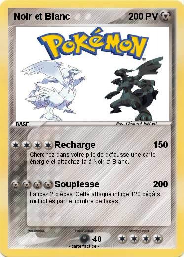 Pokemon Noir et Blanc