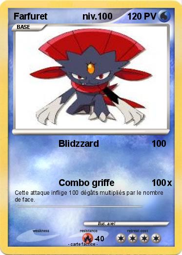 Pokemon Farfuret              niv.100