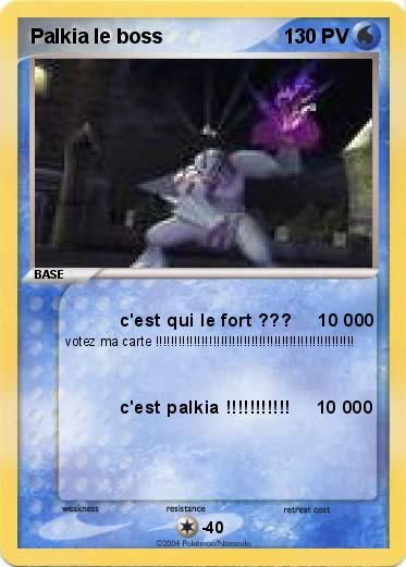 Pokemon Palkia le boss