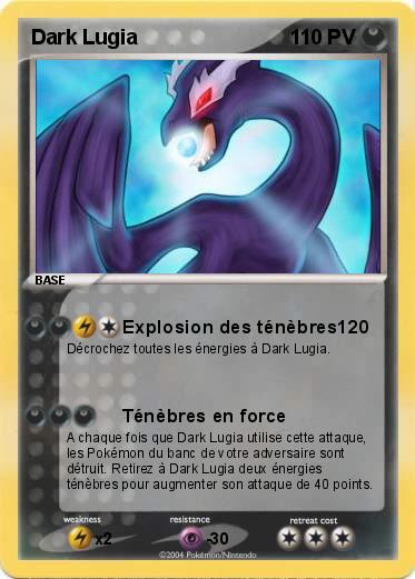 Pokemon Dark Lugia