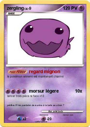 Pokemon zergling