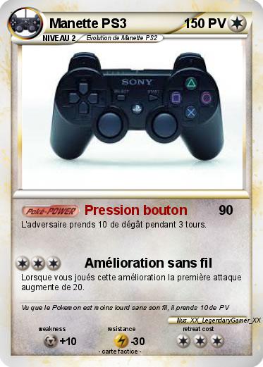 Pokemon Manette PS3