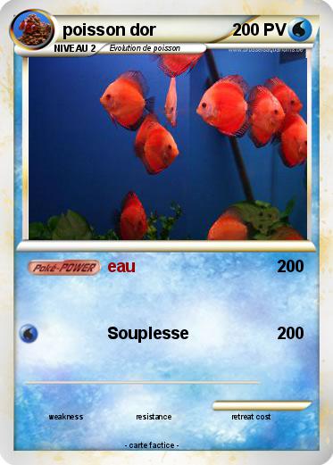 Pokemon poisson dor